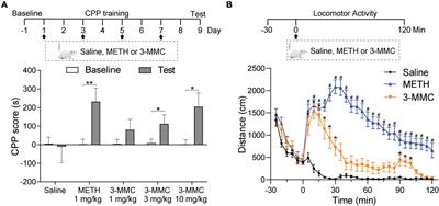 Effects of 3-methylmethcathinone on conditioned place preference and anxiety-like behavior: Comparison with methamphetamine